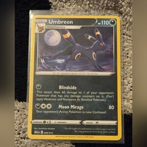 Umbreon 009/015 McDonald's 2024 Regular Pokemon Card